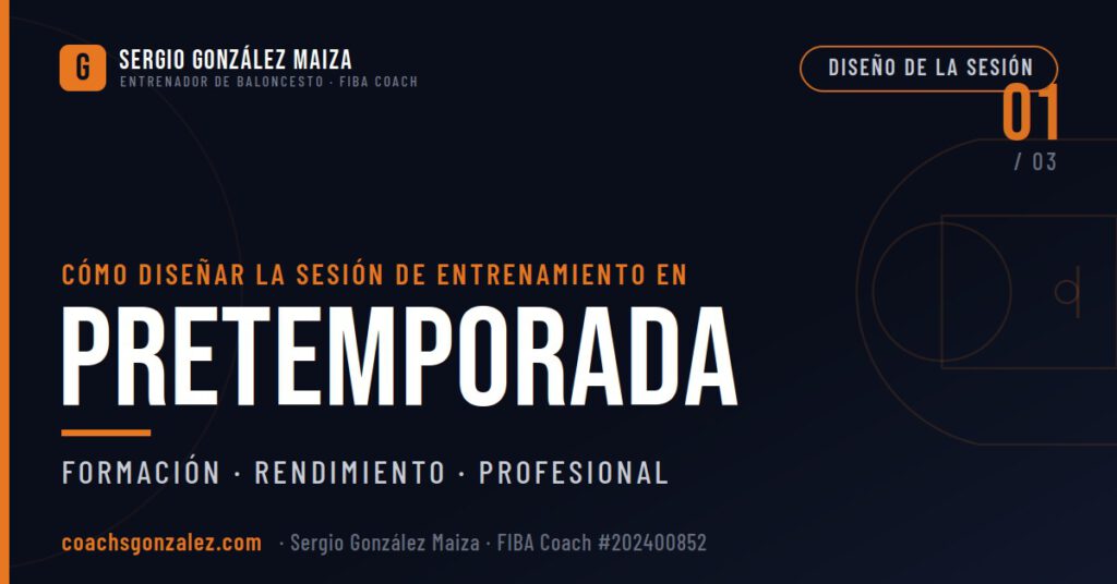 sesión de pretemporada baloncesto Sergio González Maiza